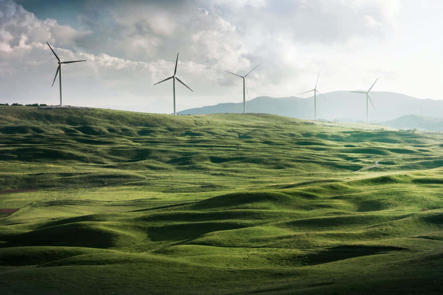 Renewable Energy Solutions For A Sustainable Future Wallpaper