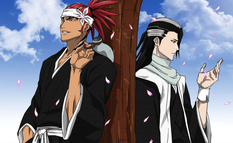 Renji Abarai Awaiting His Next Challenge Wallpaper