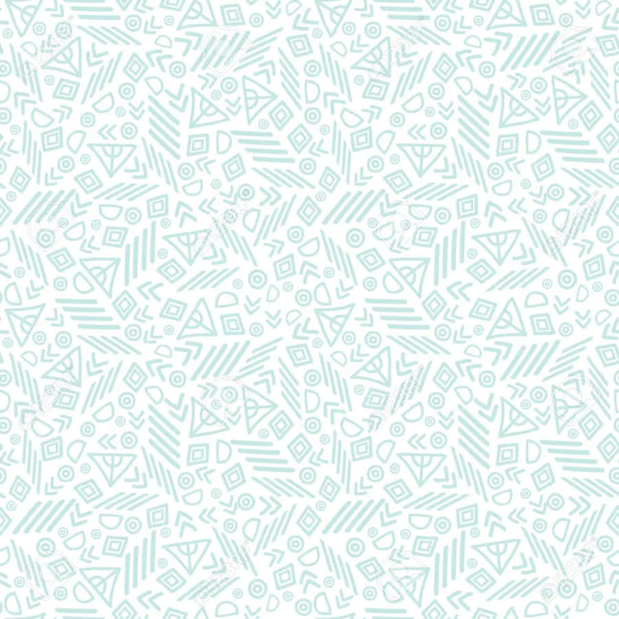 Repetitive Green Shapes [wallpaper] Wallpaper