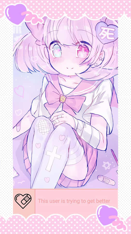 Representing The Yami Kawaii Aesthetic Wallpaper