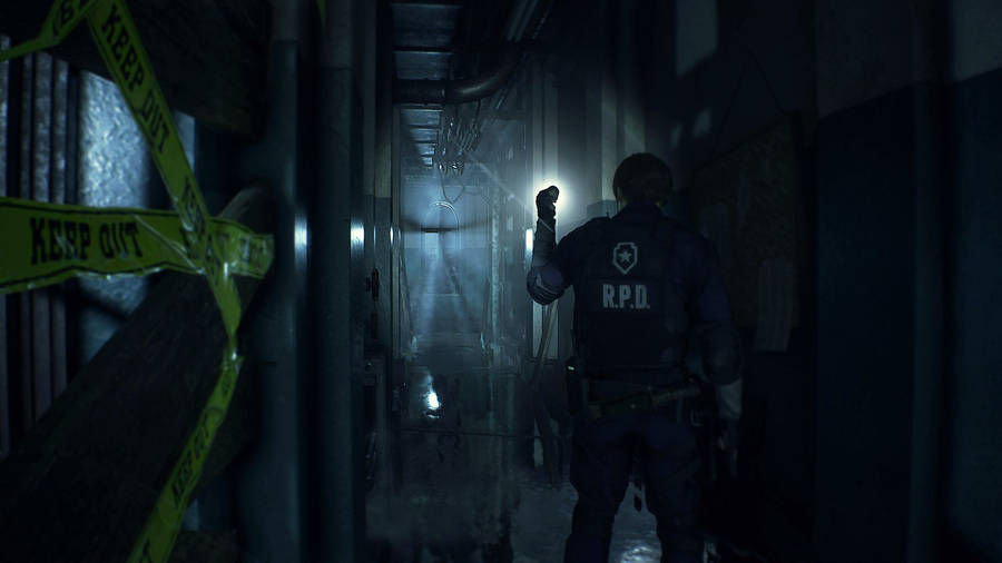 Resident Evil 2 Remake Rpd Wallpaper