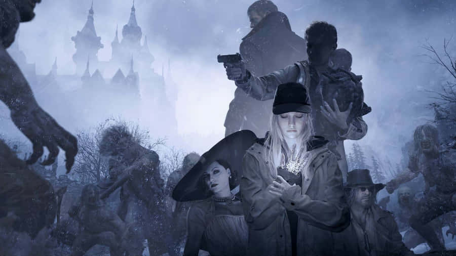 Resident Evil Requiem Characters Wallpaper