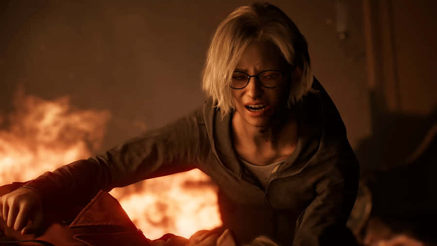 Resident Evil Requiem Intense Escape Wallpaper