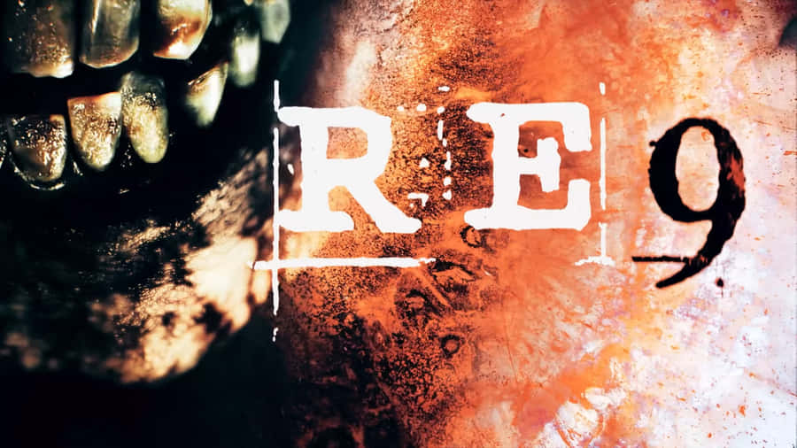 Resident Evil Requiem Logo Wallpaper