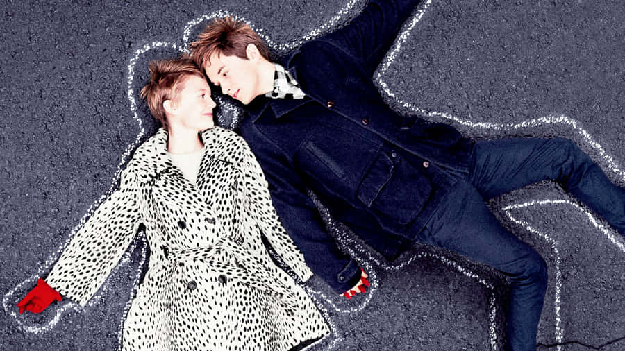 Restless Movie Sweet Scene Wallpaper