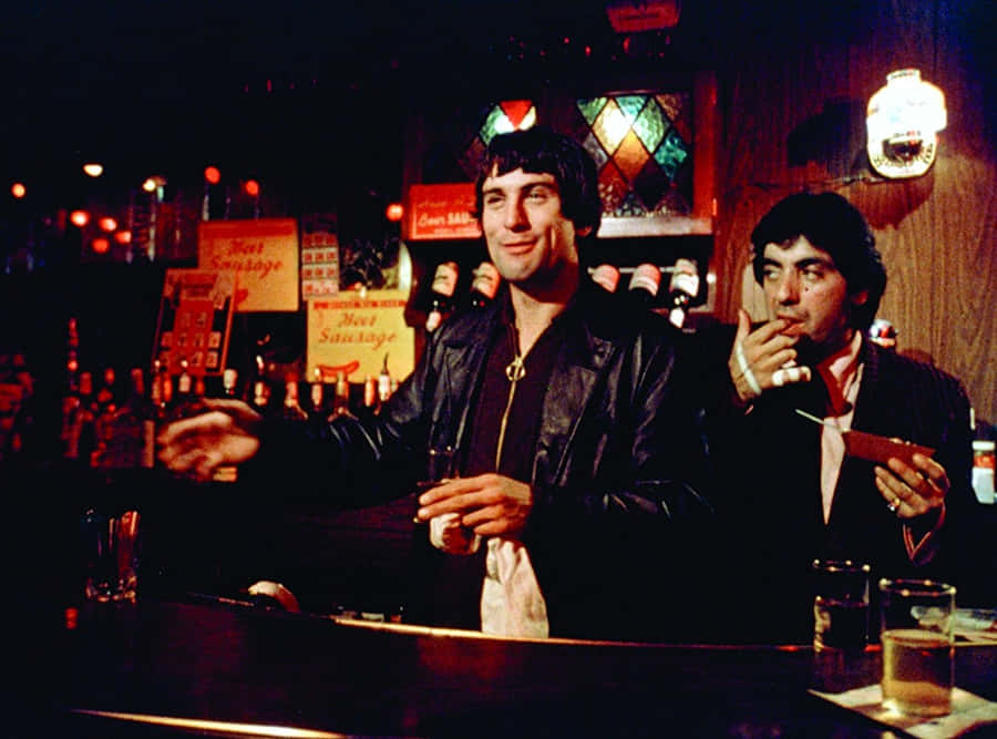 Retro Bar Scene David Proval Wallpaper