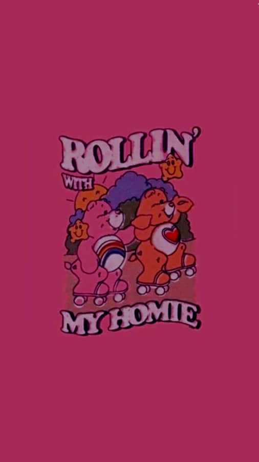 Retro Cartoon Vibes In The City Wallpaper