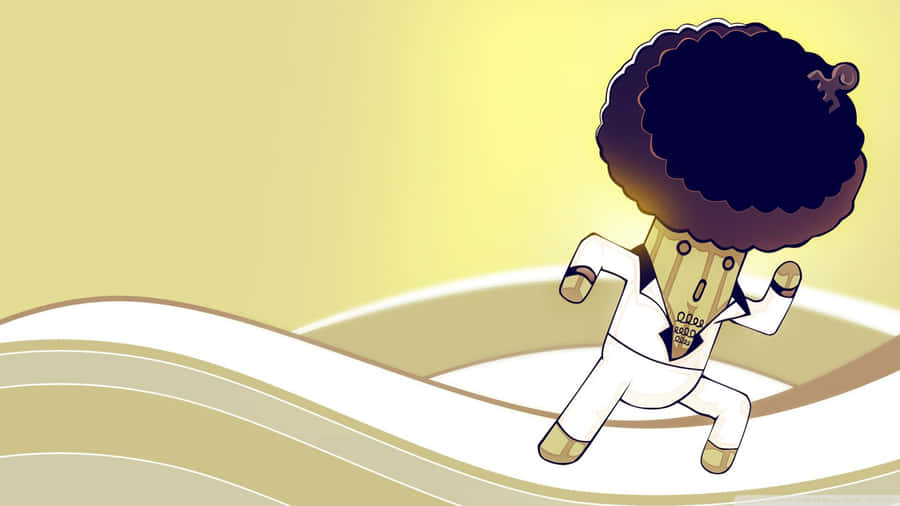 Retro Disco Groovy Cactuar Digital Artwork Wallpaper