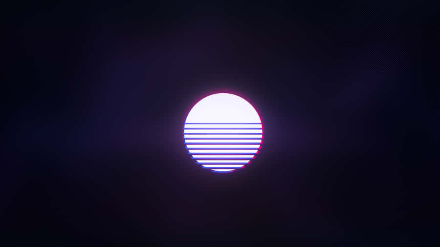 Retro Synthwave Sunrise Wallpaper