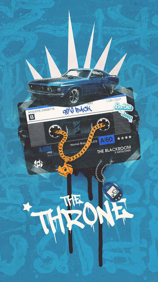 Retro Throne Artwork Wallpaper