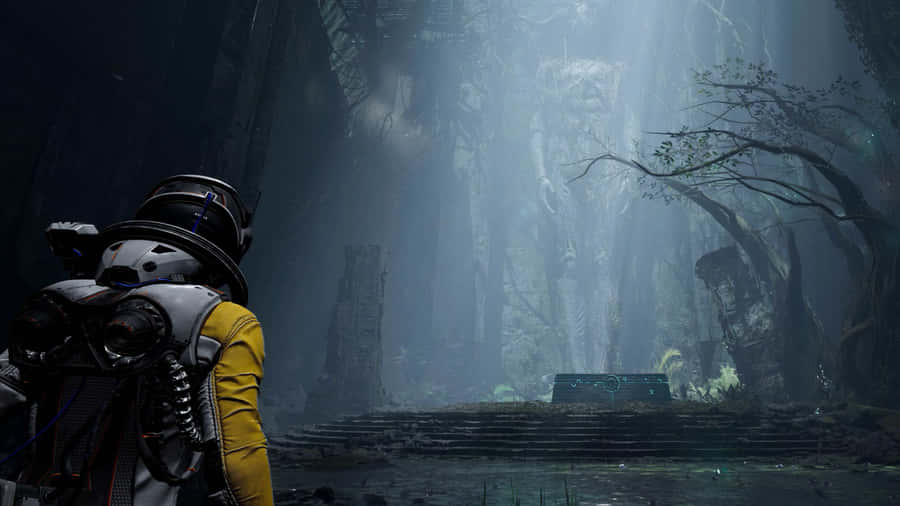 Returnal Mysterious Alien Forest Wallpaper