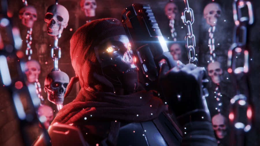 Revenant, The Eerie Robotic Mercenary Of Apex Legends Wallpaper