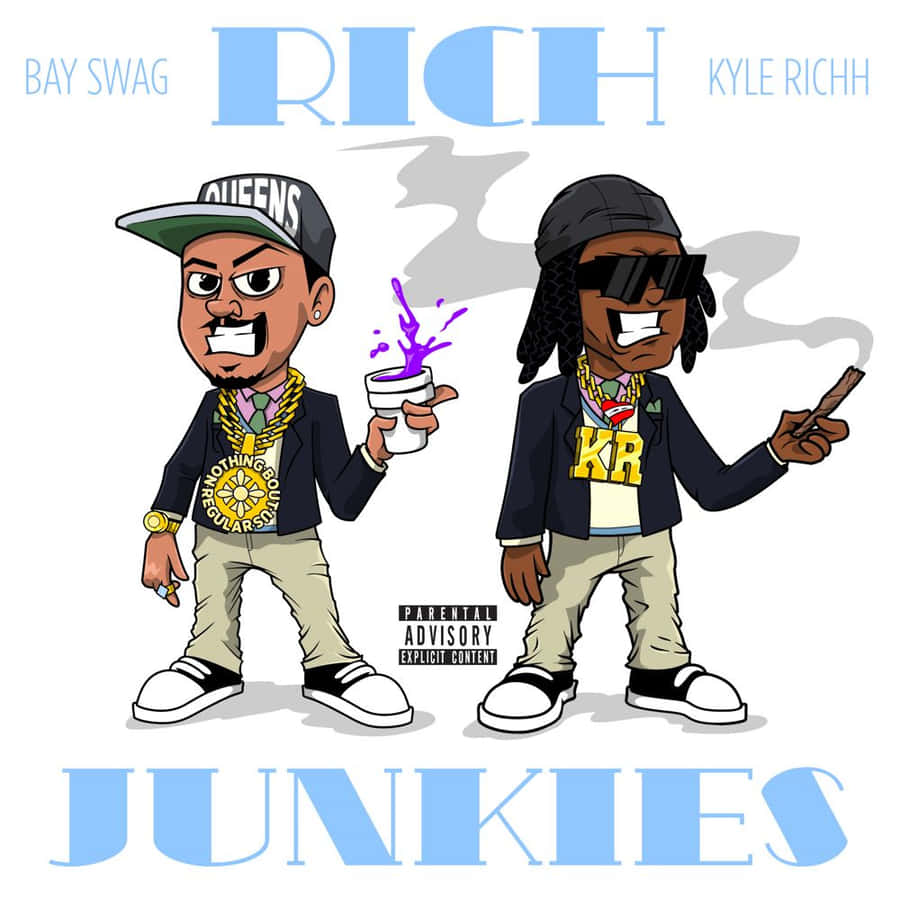 Rich Junkies Bay Swag Kyle Richh Wallpaper