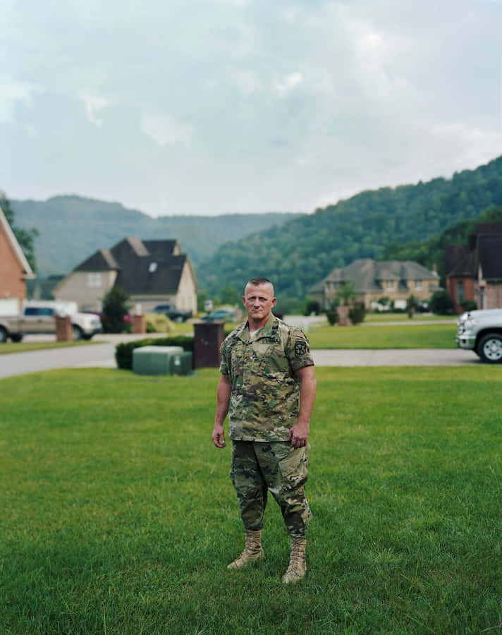 Richard Ojeda Army Uniform Wallpaper