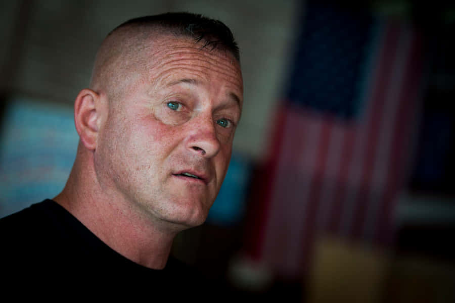Richard Ojeda Displaying Resolute Expression Wallpaper