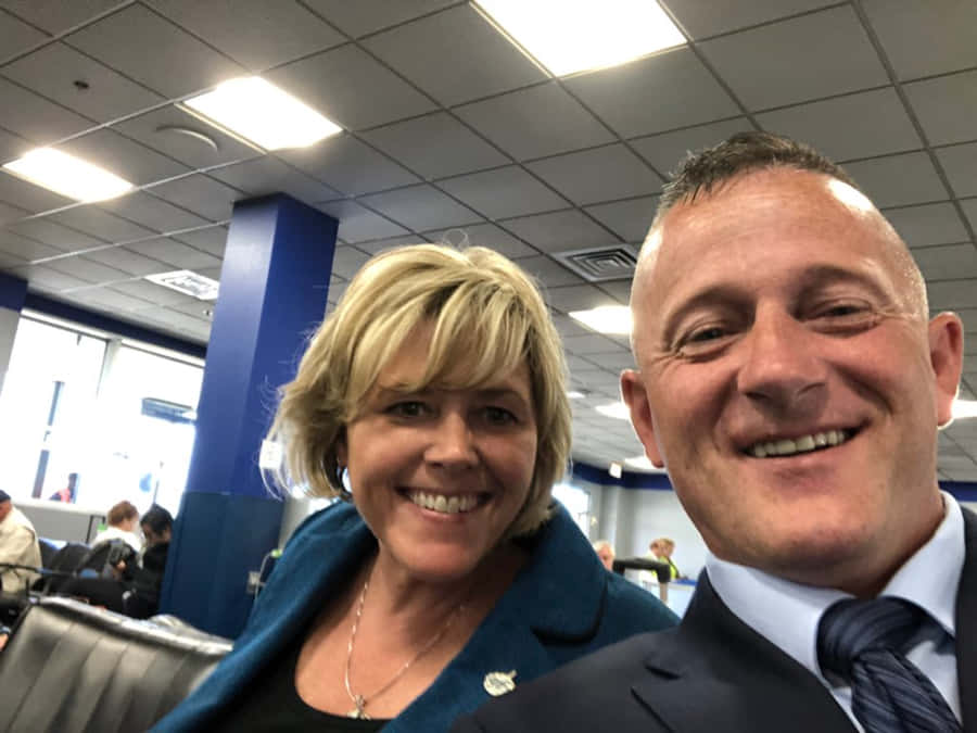 Richard Ojeda Taking A Selfie Wallpaper