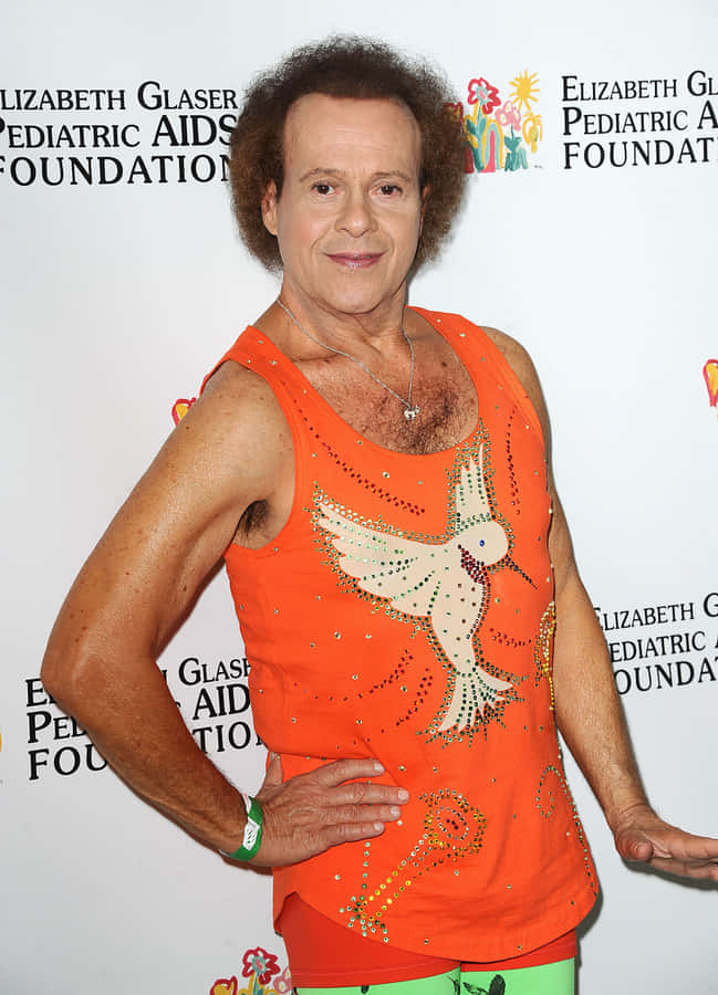 Richard_ Simmons_at_ Event Wallpaper