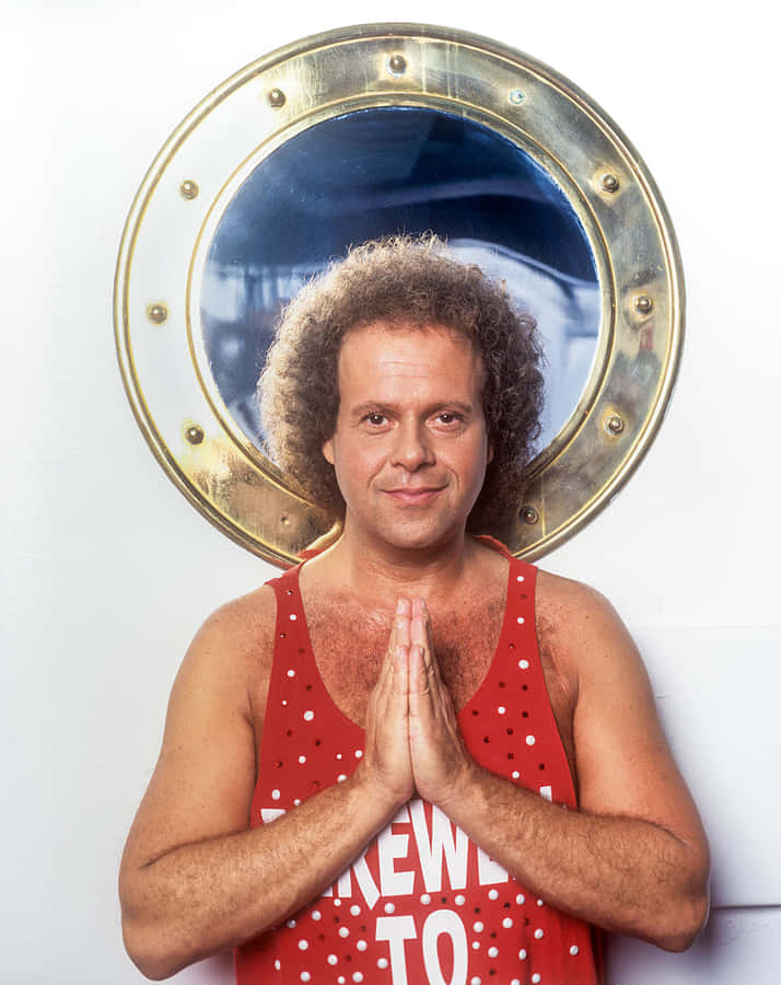 Richard_ Simmons_ Porthole_ Pose Wallpaper