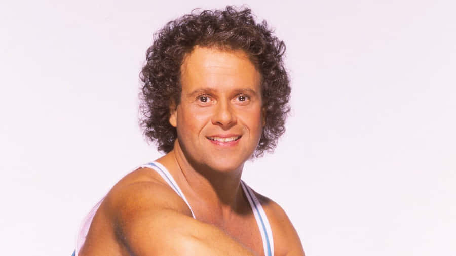 Richard_ Simmons_ Smiling_ Portrait Wallpaper