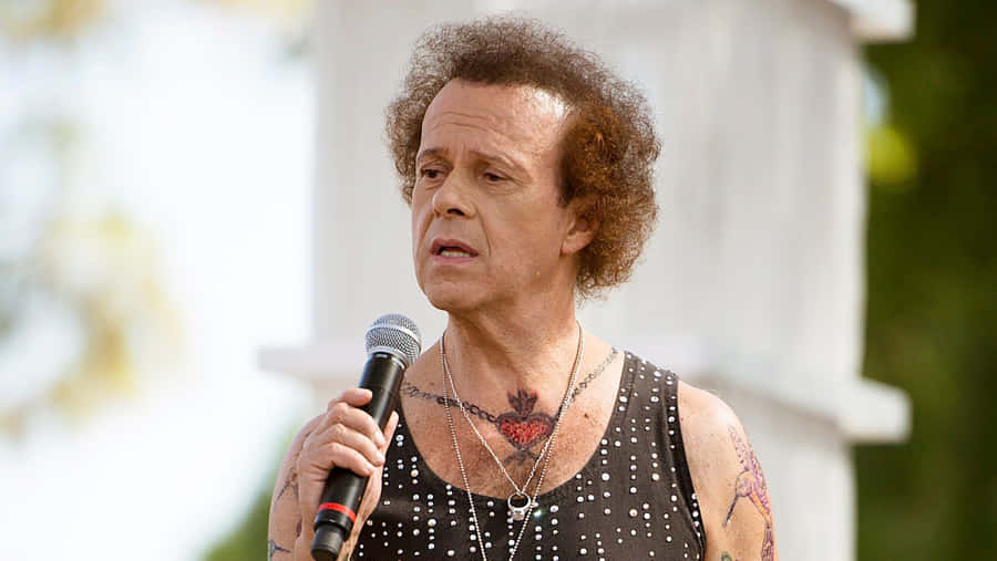 Richard Simmons Speaking Event Wallpaper