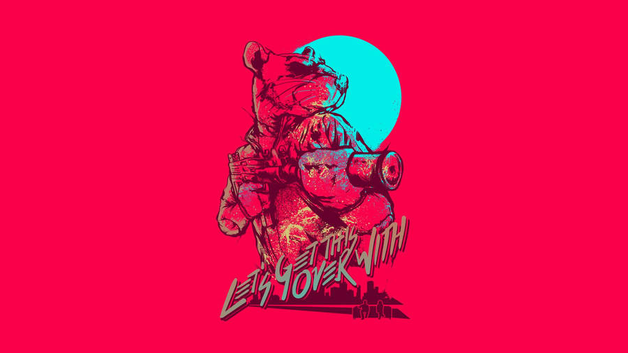 Richter, The Rat Of Hotline Miami Wallpaper