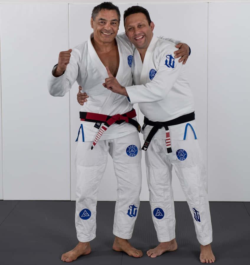 Rickson Gracieand Studentin Gi Wallpaper
