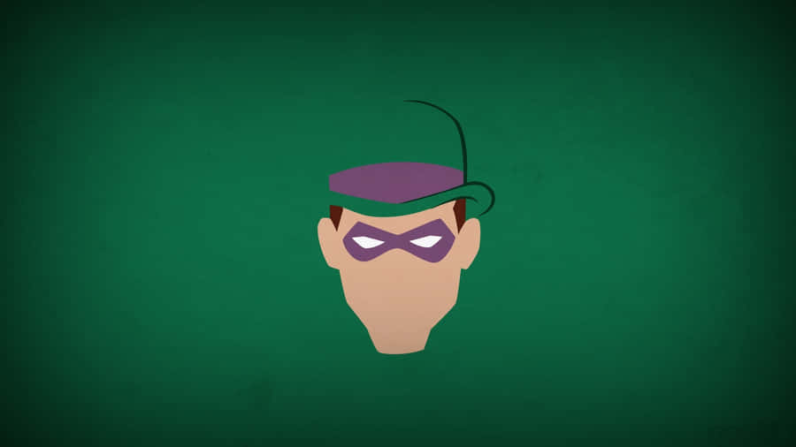Riddler Character Illustration Wallpaper