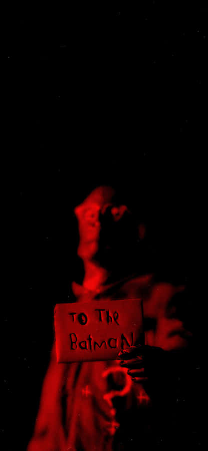 Riddlers Messageto Batman Wallpaper