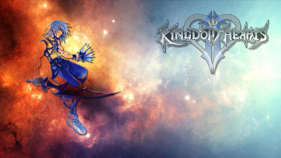 Riku Preparing For Battle In The Mystical World Of Kingdom Hearts Wallpaper