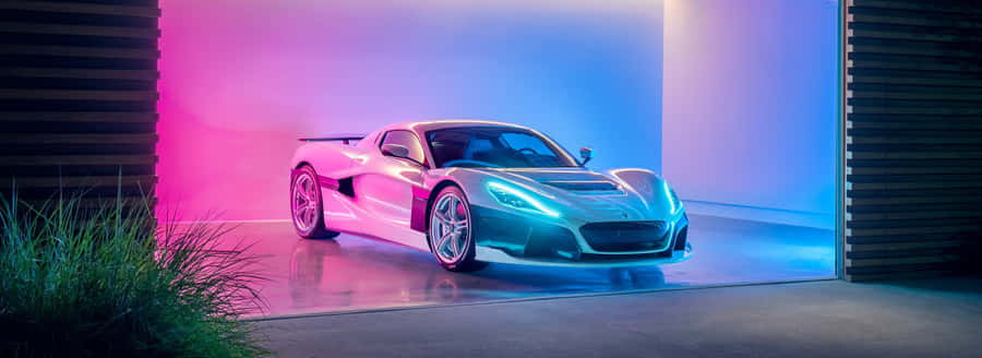 Rimac Automobili - Pioneers In Electric Supercars Wallpaper