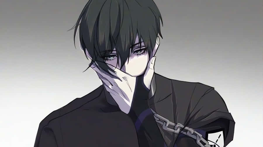 Rin Itoshi Dark Anime Portrait Wallpaper