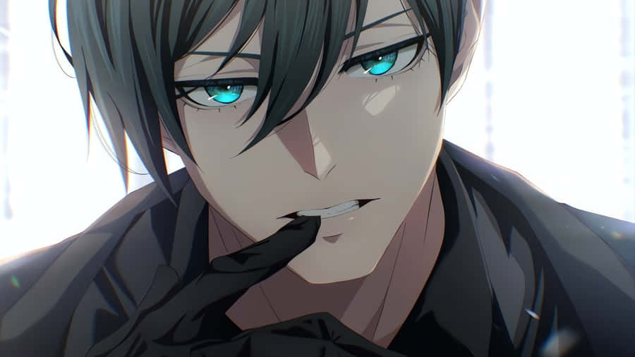 Rin Itoshi Intense Gaze Wallpaper