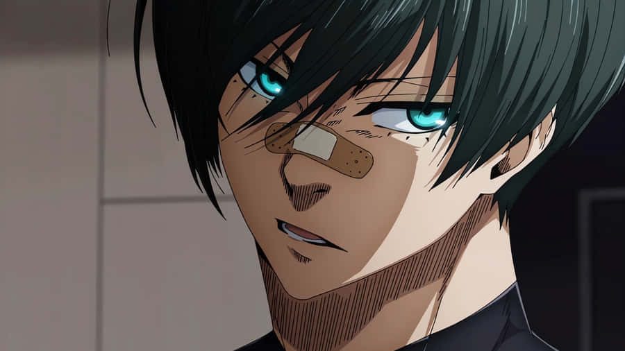 Rin Itoshi Intense Gaze Wallpaper