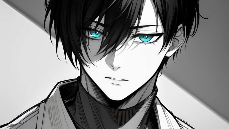 Rin Itoshi Intense Gaze Wallpaper