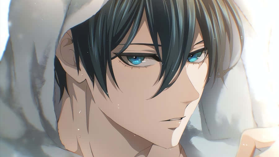 Rin Itoshi Intense Gaze Wallpaper