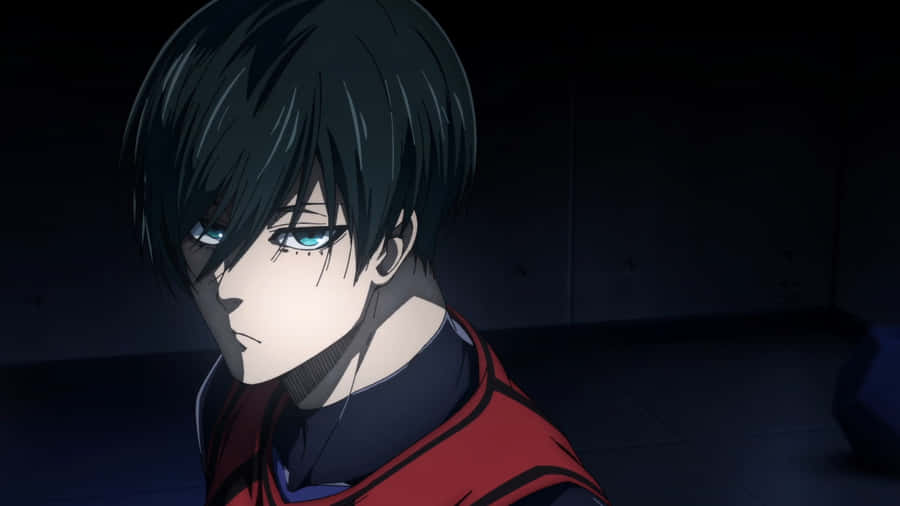 Rin Itoshi Intense Gaze Wallpaper