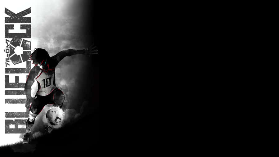 Rin Itoshi Soccer Action Wallpaper