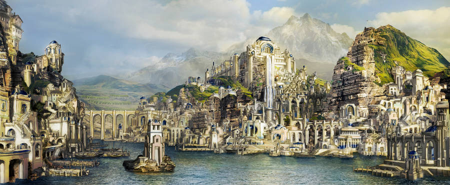 Rings Of Power Numeron Kingdom Wallpaper