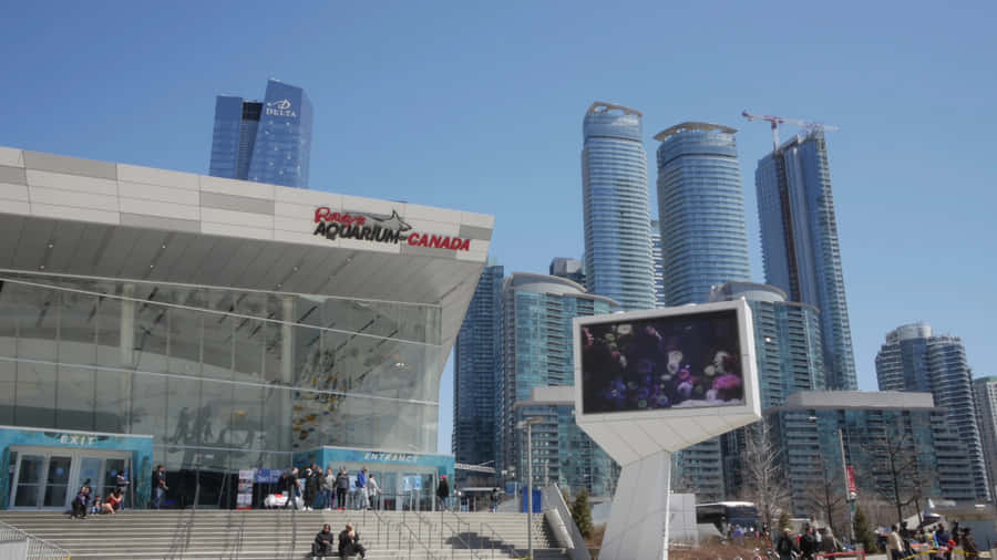 Ripleys Aquarium Canada Exterior View Wallpaper