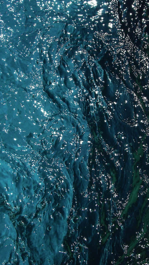 Rippling Water Texture Wallpaper