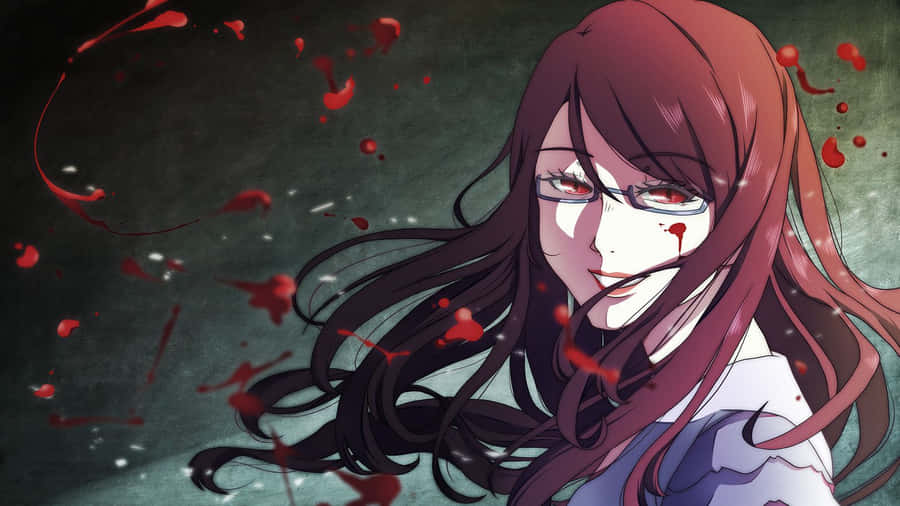 Rize Kamishiro Exuding Charm And Style, Tokyo Ghoul's Rize Kamishiro Wallpaper