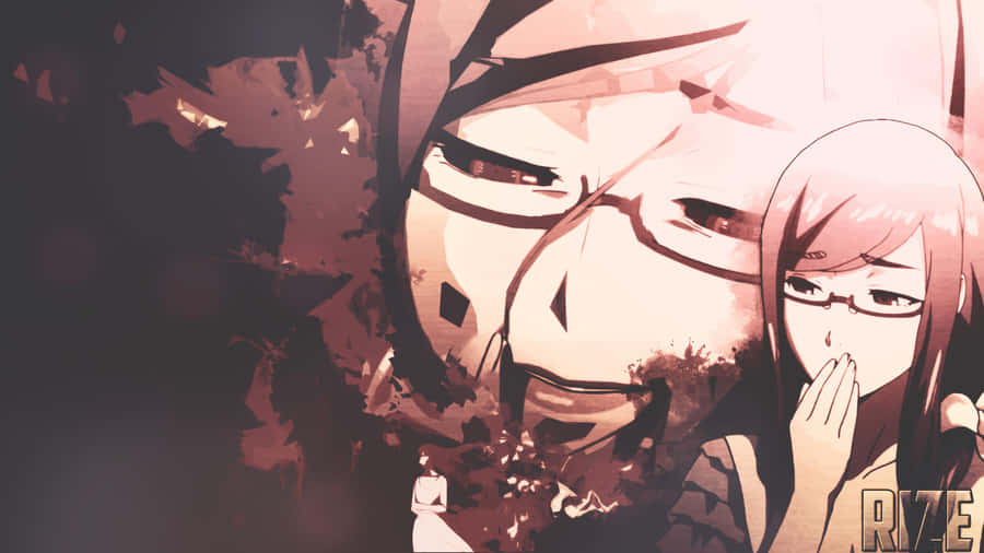Rize Kamishiro, Star Of The Japanese Series Tokyo Ghoul Wallpaper