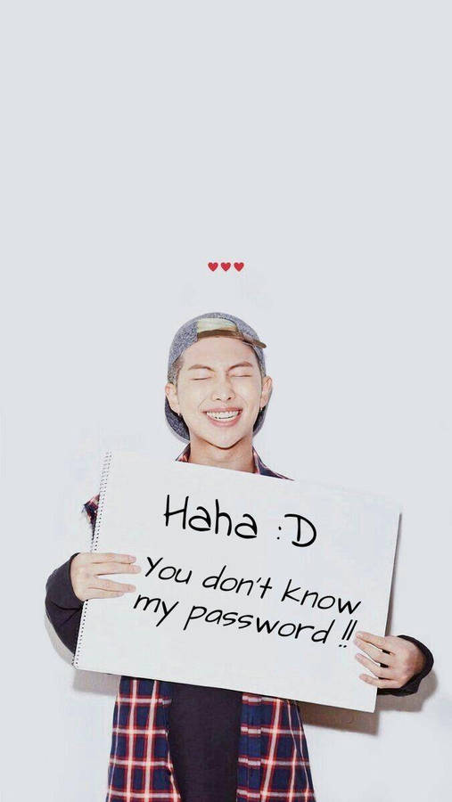 Rm Bts Lg Phone Lockscreen Wallpaper
