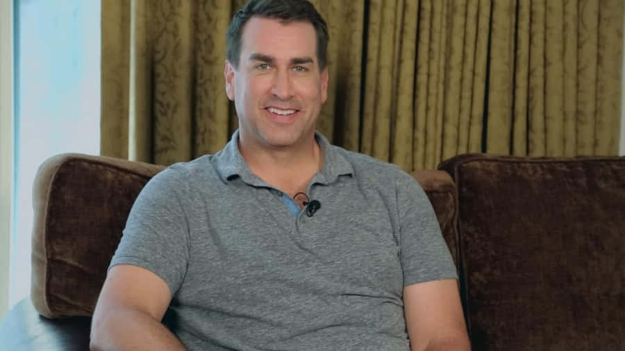 Rob Riggle Gives An Impressive Performance Wallpaper