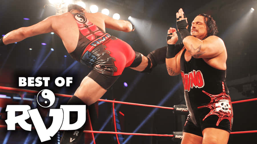 Rob Van Dam - The Unstoppable Force In Wrestling Wallpaper