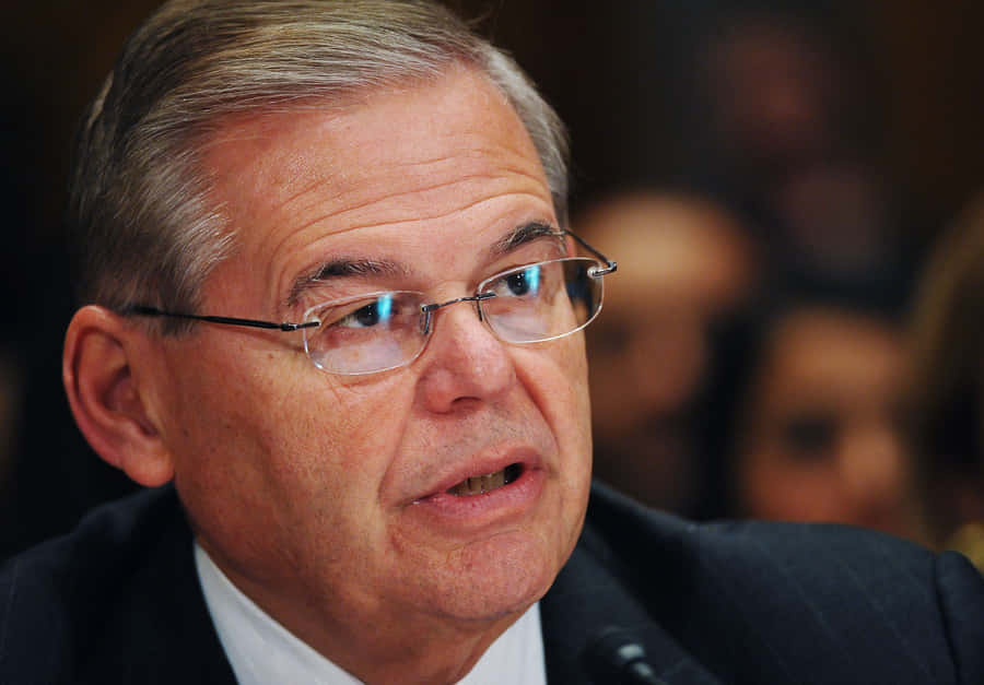 Robert Menendez In Office Wallpaper