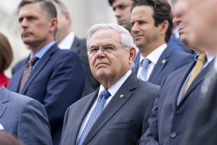 Robert Menendez With Us Democrats Wallpaper