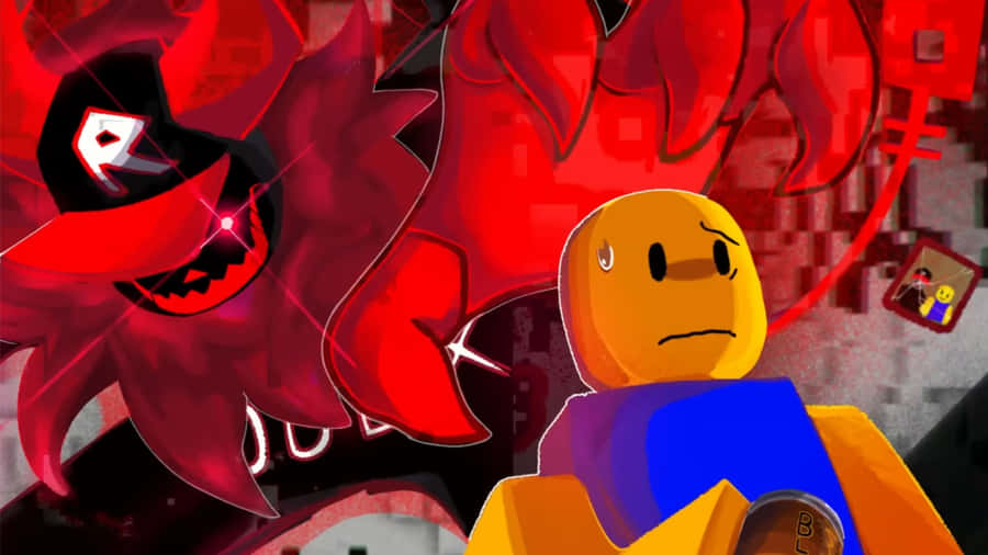 Roblox Forsaken Evil Entity Chase Wallpaper