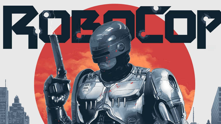 Robocop Iconic Sci Fi Hero Wallpaper
