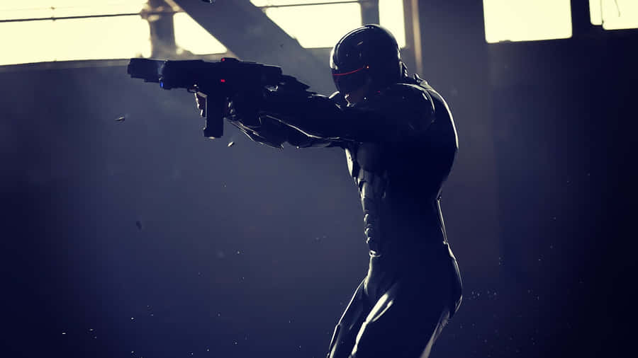 Robocop Tactical Action Scene Wallpaper